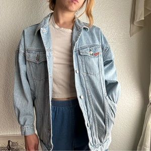 Vintage Light Wash Denim Jacket
